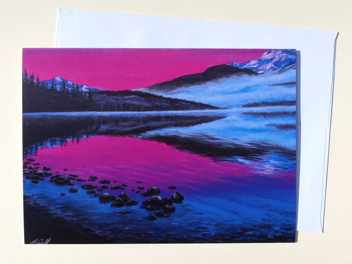 Greeting Card - Peaceful Reflection