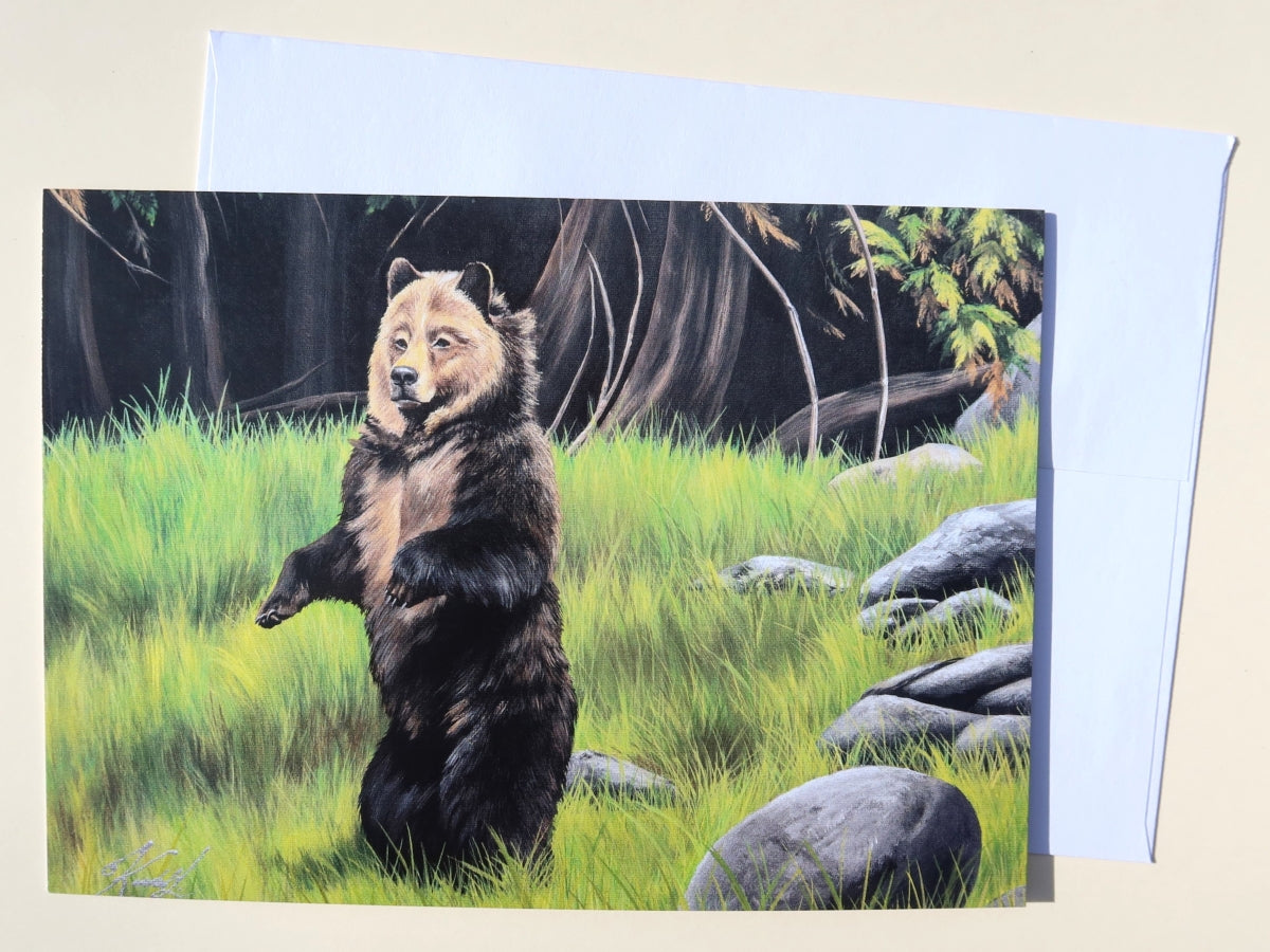 Greeting Card - Standing Tall