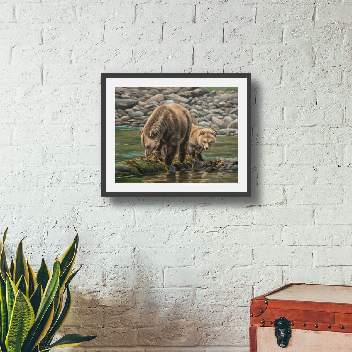 Hey Mom, What's For Dinner? - Fine Art Print