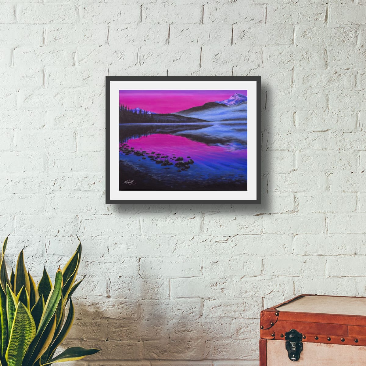 Peaceful Reflection - Fine Art Print